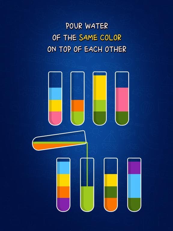 Color Water Sorting Puzzle screenshot 3