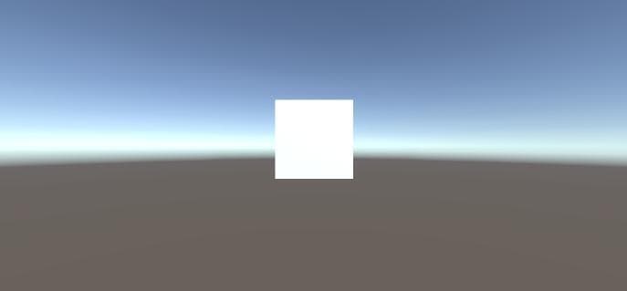 stare at a cube.