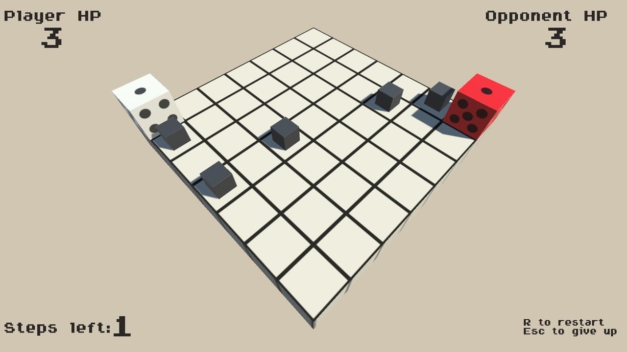 Dice Fight (itch) (Mukhavertolet) screenshot 2
