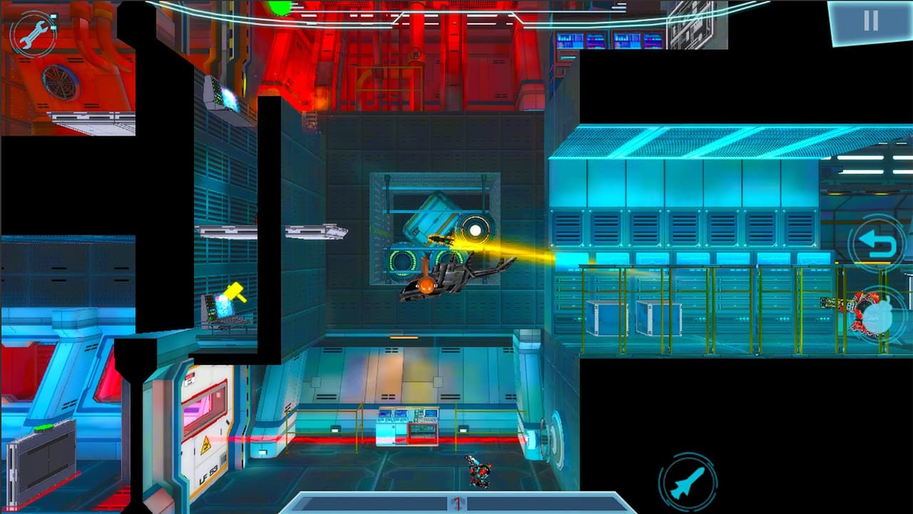 Explodey - Sci-fi Side Scroller w/ splosions screenshot 3