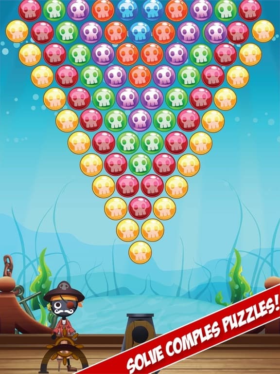 Stickman Pirates: Bubble Shoot screenshot 5