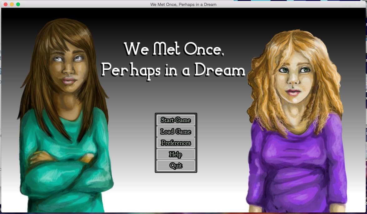 We Met Once, Perhaps in a Dream screenshot 2