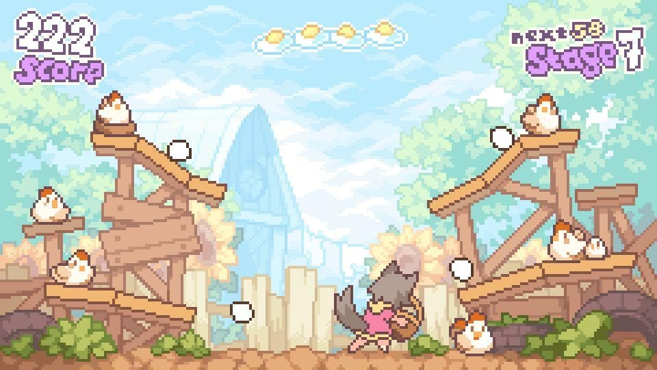 Volk-san: Egg&Catch screenshot 2