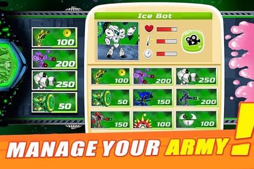 Super Fighting Robots Defense screenshot 3
