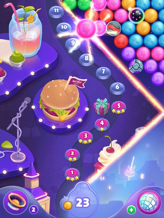 Hard Rock Bubble Shooter screenshot 5