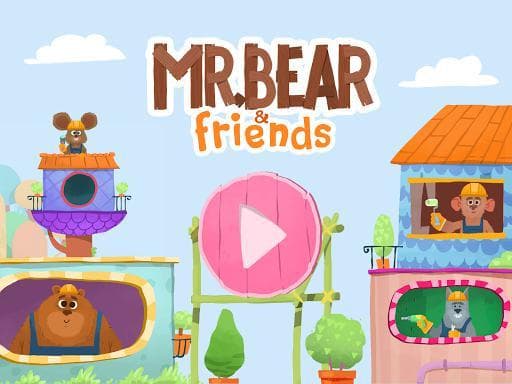 Kids Construction Puzzles: Mr. Bear & Friends screenshot 3