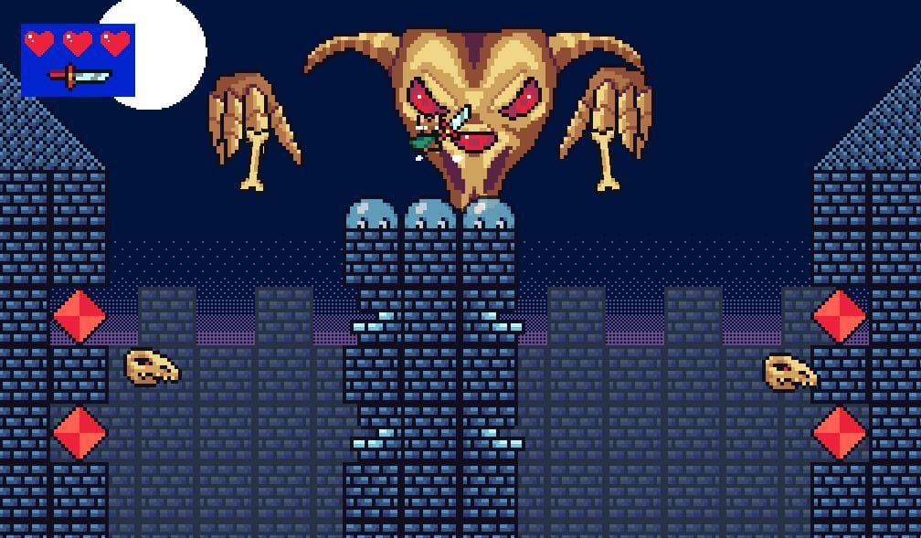 Scale the Skull Tower