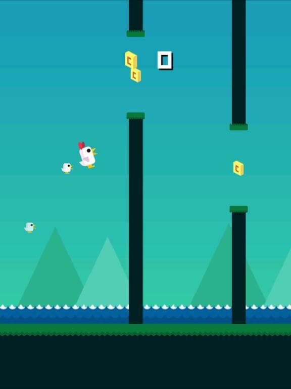 Flappy Chicken Go screenshot 2