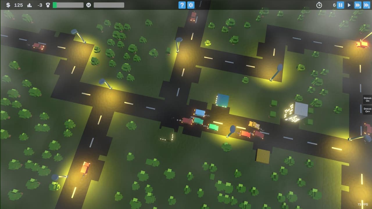 TinyCity - Fight vs Traffic Jams screenshot 2