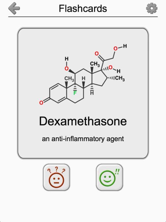Steroids - Chemical Formulas screenshot 2