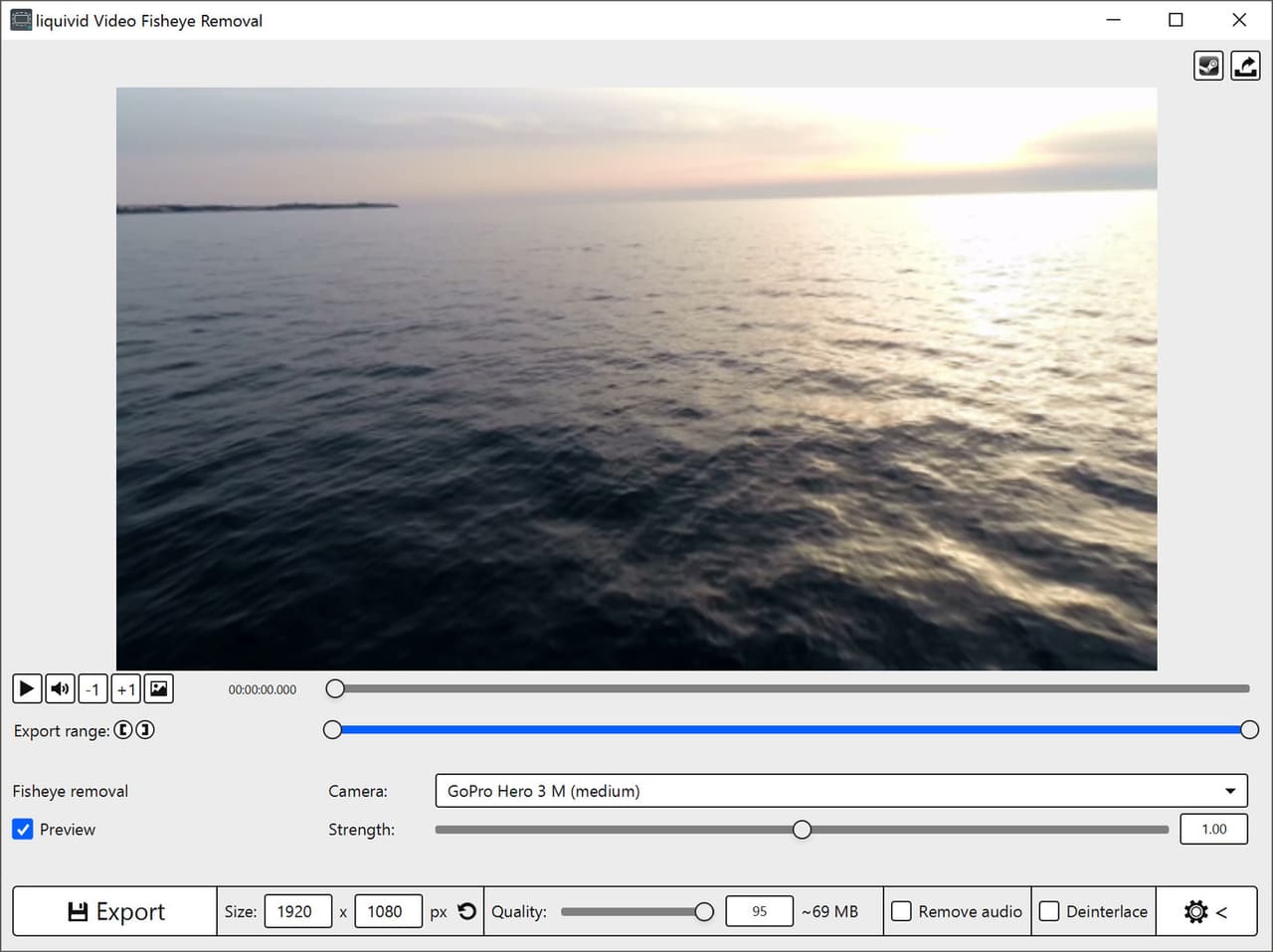 liquivid Video Fisheye Removal screenshot 4
