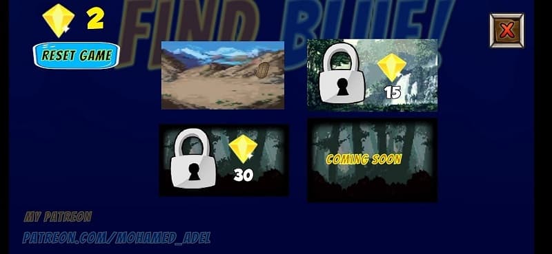 Find Blue screenshot 6