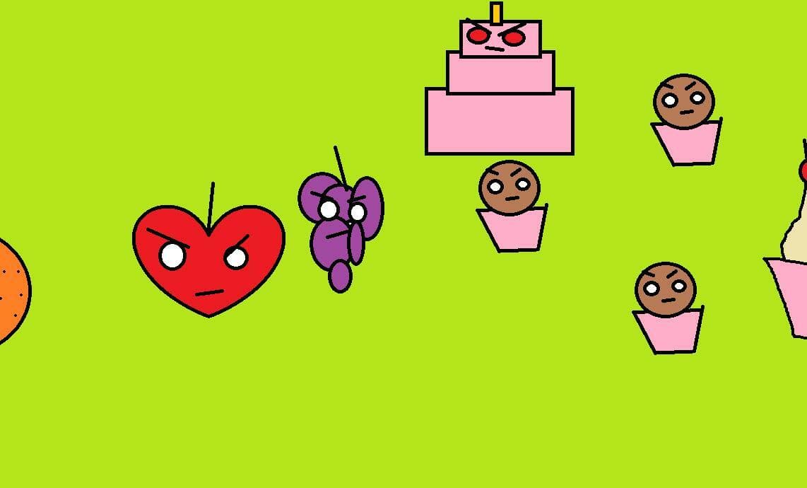 Frutas VS Doces
