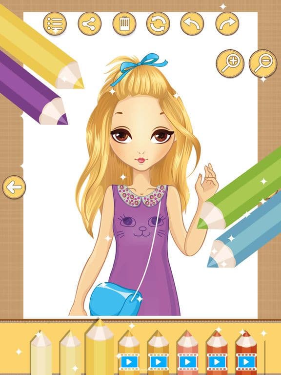 Color My Sweet Little Princess screenshot 6