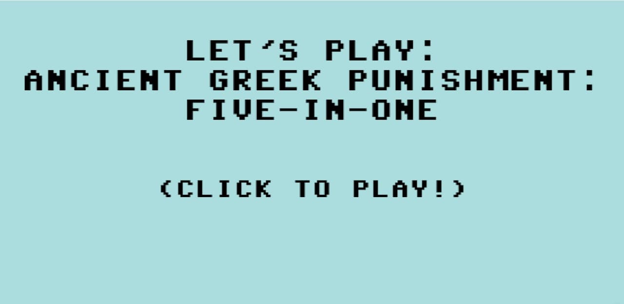 Lets Play: Ancient Greek Punishment: Five-in-One screenshot 2
