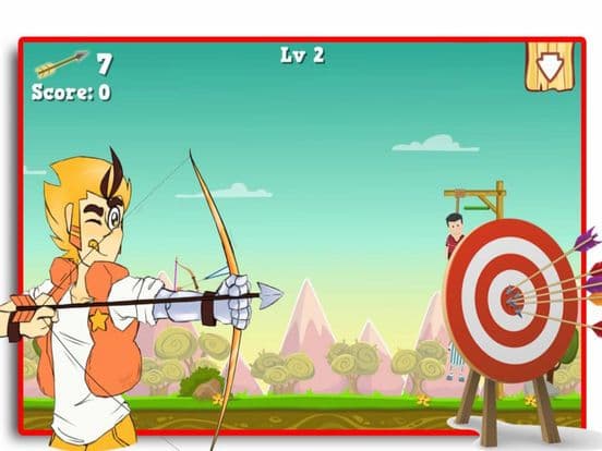 Bow Shoot Rescue Game screenshot 2