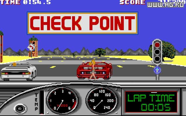Turbo Outrun (1989) screenshot 2