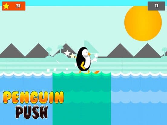 Pegu Push - Top 3D Penguin Run Racing Game screenshot 5