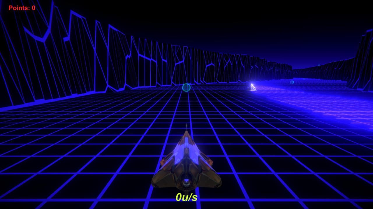 AI retrowave racing screenshot 2