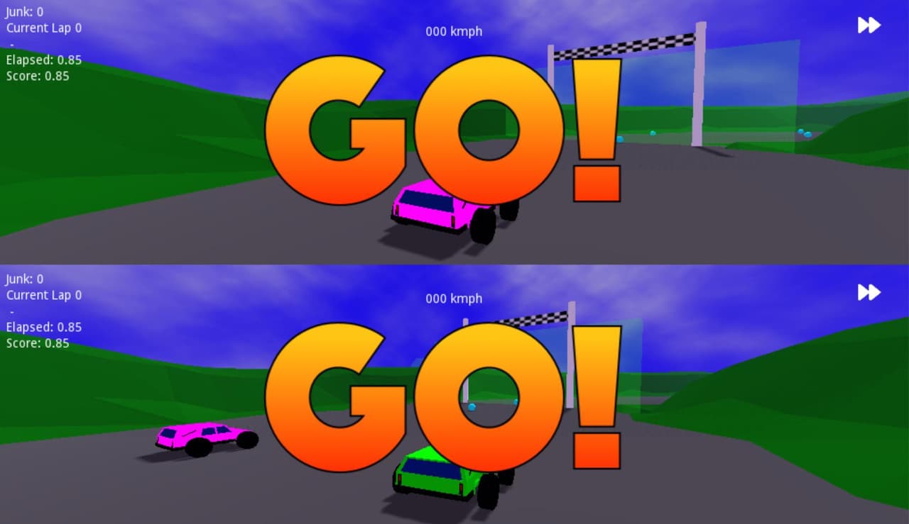 Junk Racer XL - Ludum Dare 45 screenshot 2