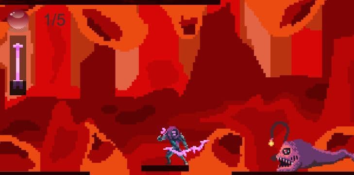 Gibbering Mouther Platformer screenshot 2