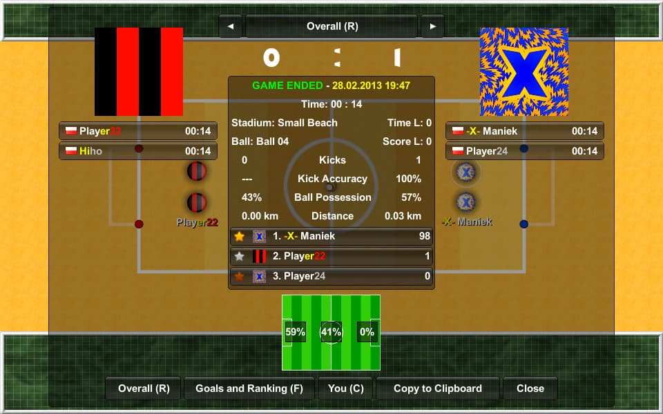 Ball 2D: Crazy Soccer screenshot 3