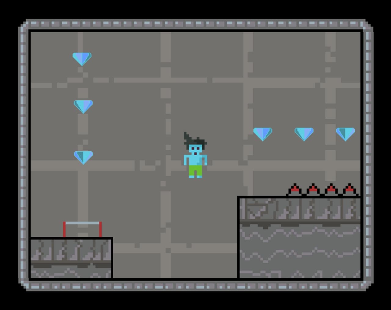 Platformer | IsaacD | Stage Game Art Août 2022