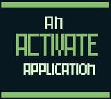 ACTIVATE APPLICATION