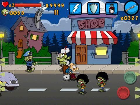 Granny vs Zombies HD screenshot 2