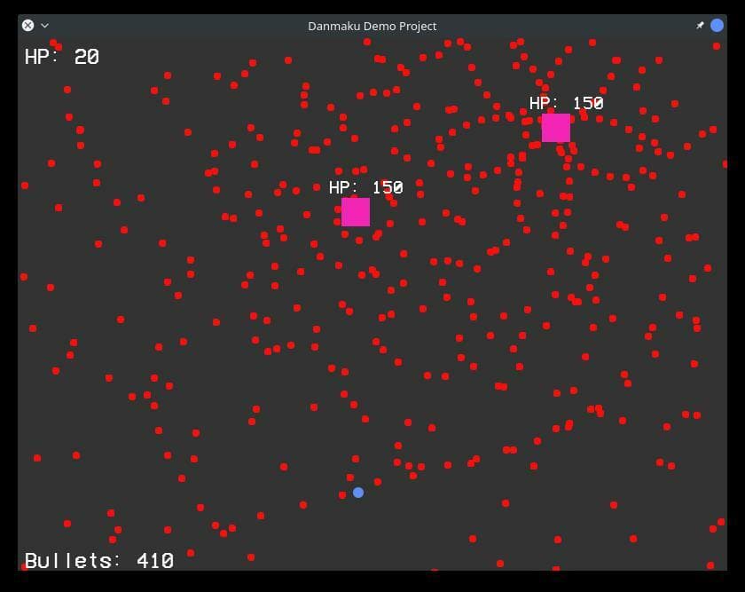 Unnamed Danmaku Demo screenshot 2