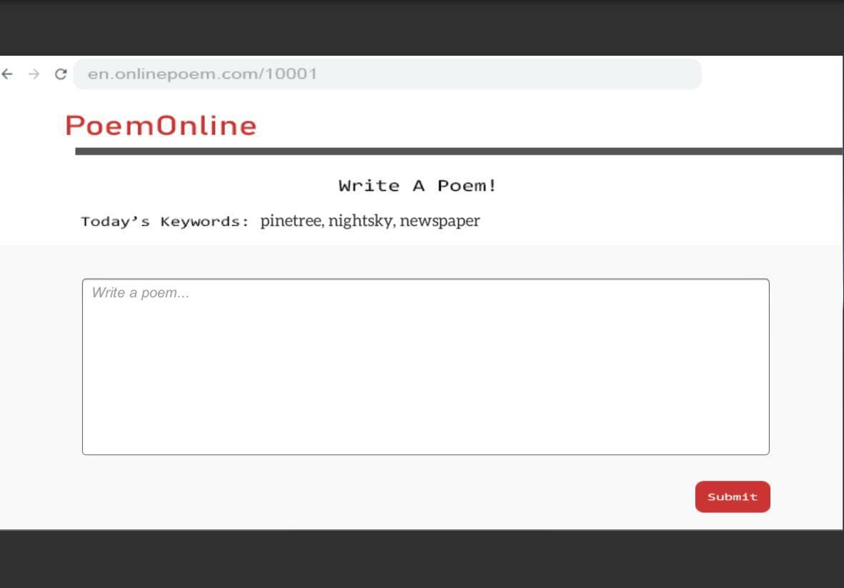 PoemOnline