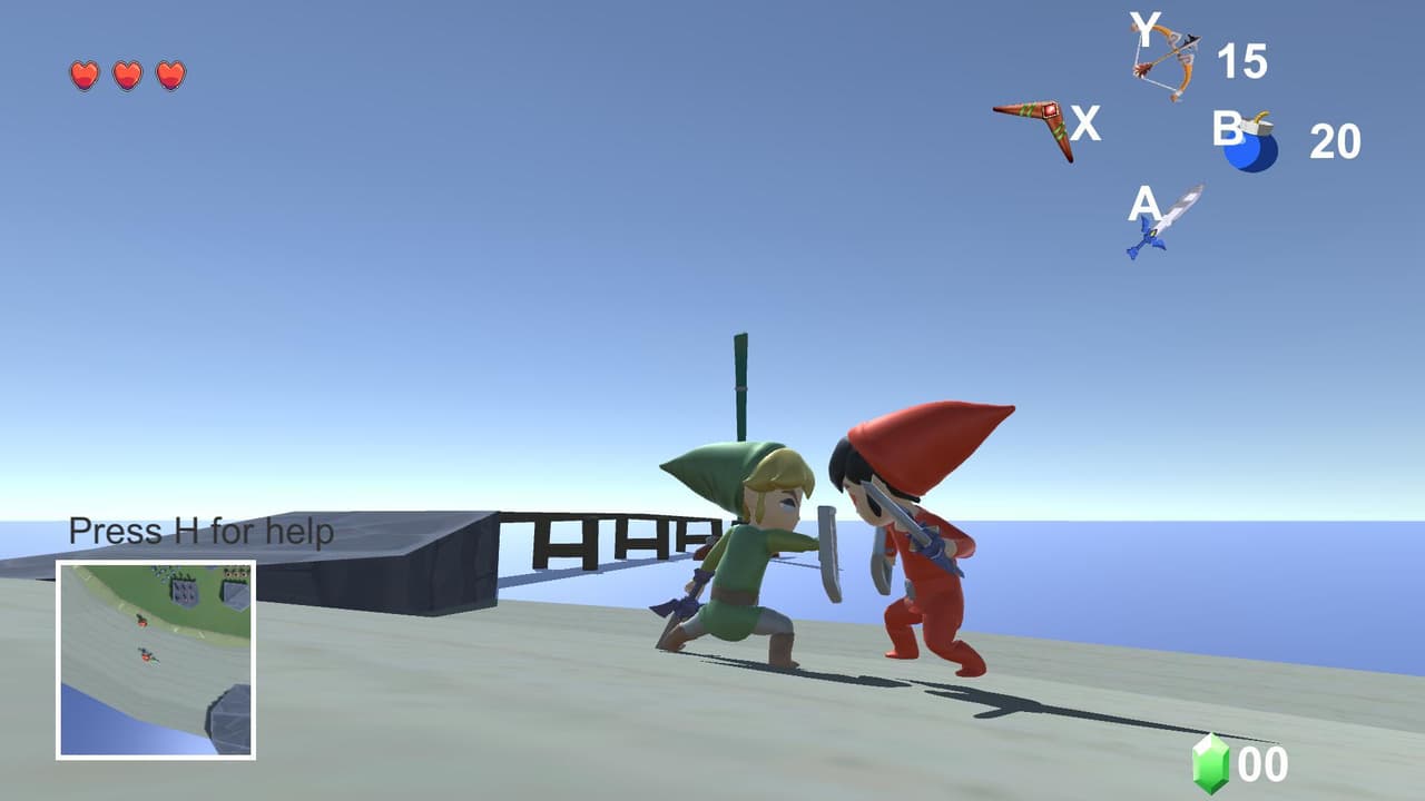 Legend of Lonk: Windwaker remade in Unity screenshot 5