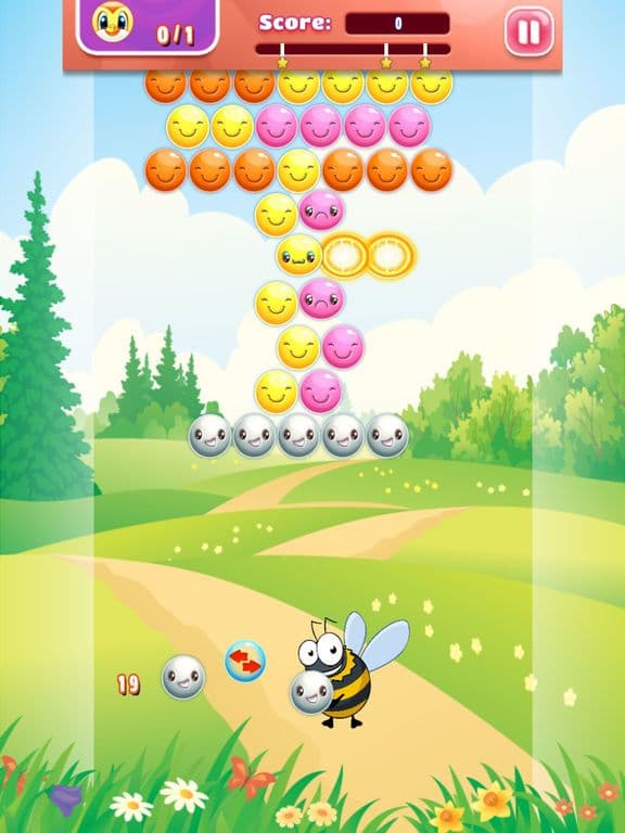 Bumble Bee Bubble - FREE - summer balloon pop adventure screenshot 4