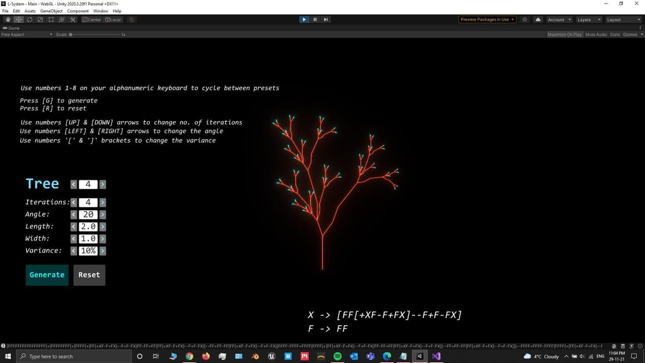 L-System screenshot 6