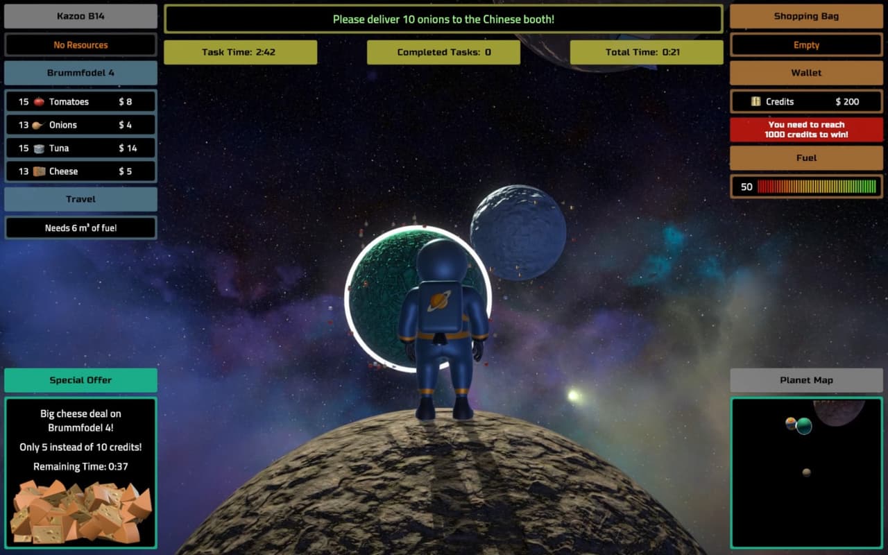 Space Delivery (Laxersaz) screenshot 2