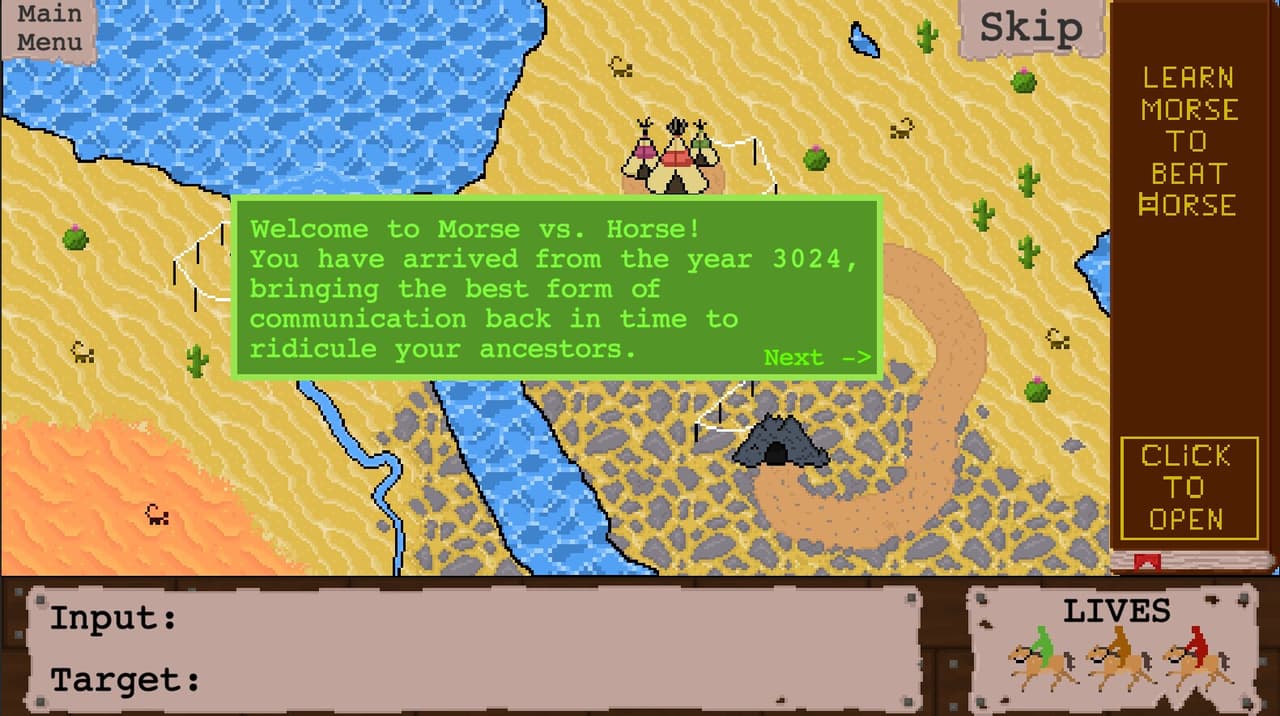 Morse vs. Horse screenshot 2