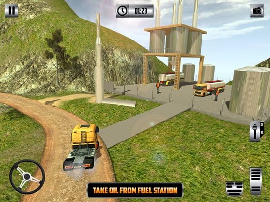 Transport Oil Truck Driver Sim screenshot 2