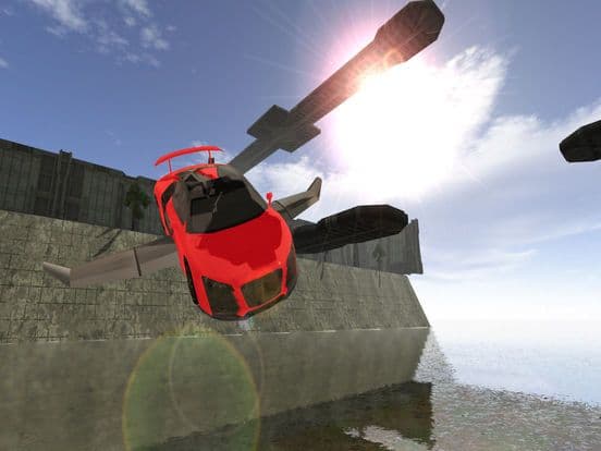 3D Flying Car Parking Simulator: eXtreme Racing, Driving and Flight Game PRO screenshot 5
