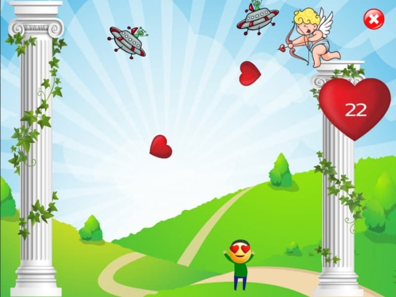 Cupid Madness - Rain of hearts for Android screenshot 4