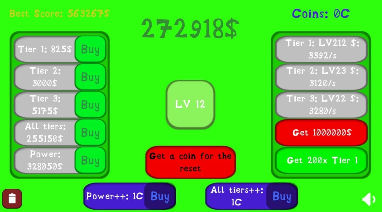 Clicker Game (IDK_ORG) screenshot 3