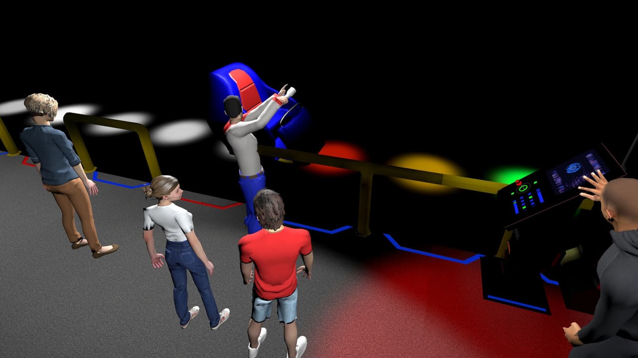 Into the Metaverse Theme Park Dark Ride Experience screenshot 4