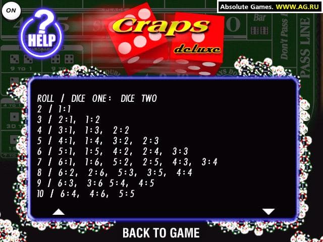 Craps Deluxe screenshot 5