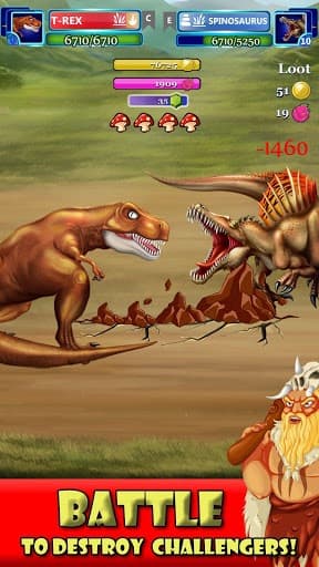 DINO WORLD - Jurassic dinosaur game screenshot 3