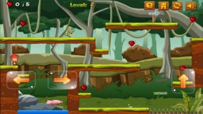 Fire Boy In Deep Forest screenshot 3