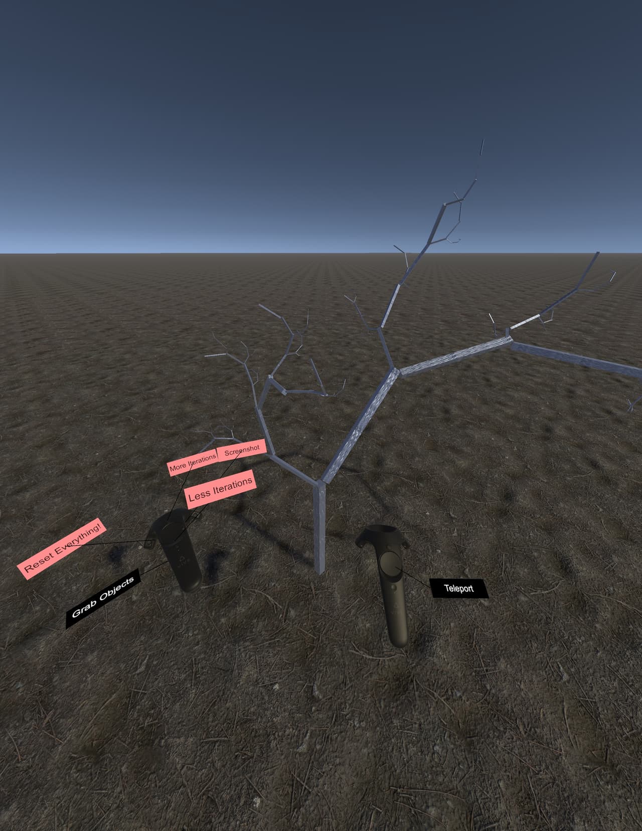 Recursive Fractal Builder VR