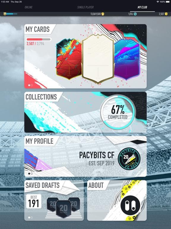 PACYBITS FUT 20 screenshot 4