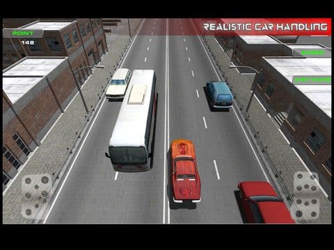 Traffic Town Runner Racing screenshot 2