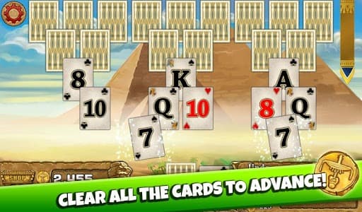 3 Pyramid Tripeaks Solitaire - Free Card Game screenshot 4