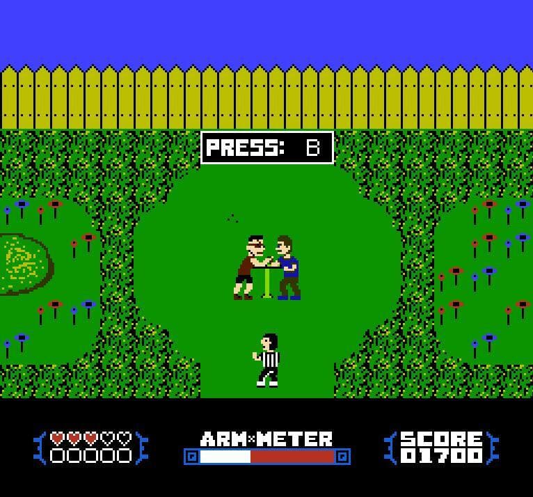 The Arm Wrestling Classic (NES Homebrew) screenshot 6