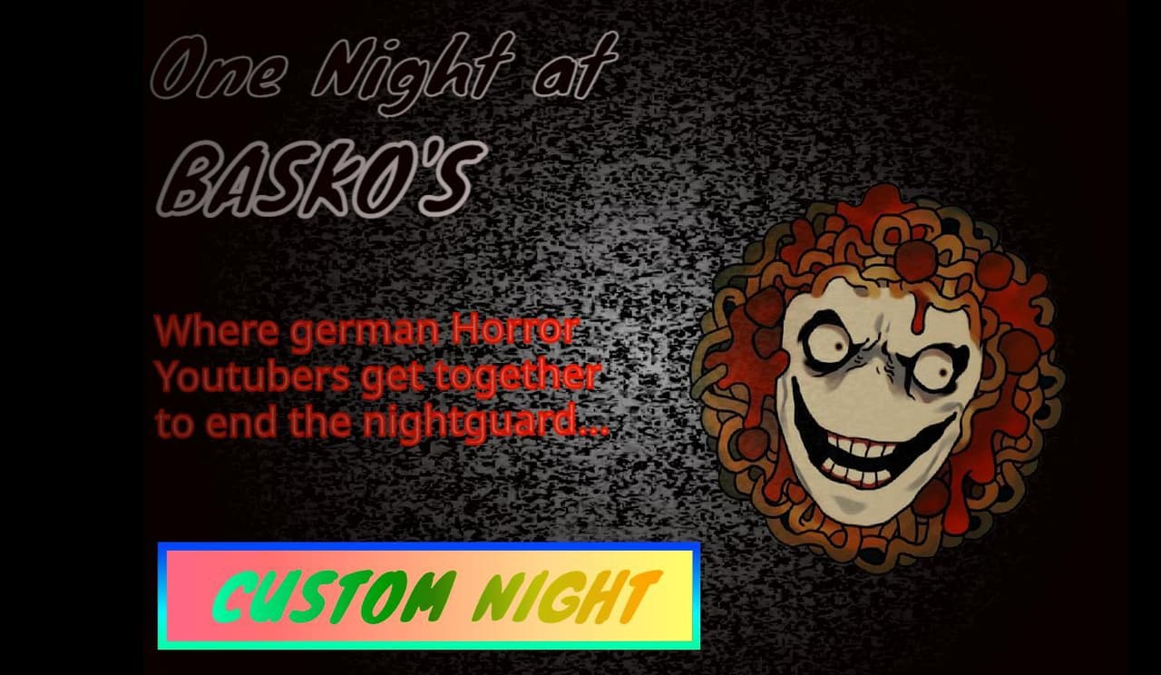 One Night at Baskos - German Youtuber Custom Night screenshot 2